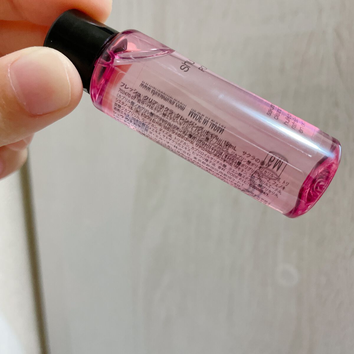 フレッシュ クリア サクラ クレンジング オイル/shu uemura/オイルクレンジングを使ったクチコミ（2枚目）