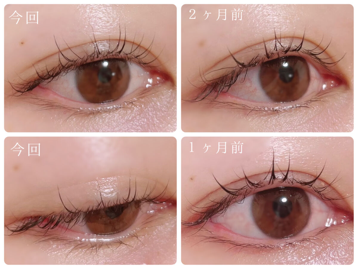 トゥルーアイラッシュセラム/mude./まつげ美容液を使ったクチコミ（3枚目）