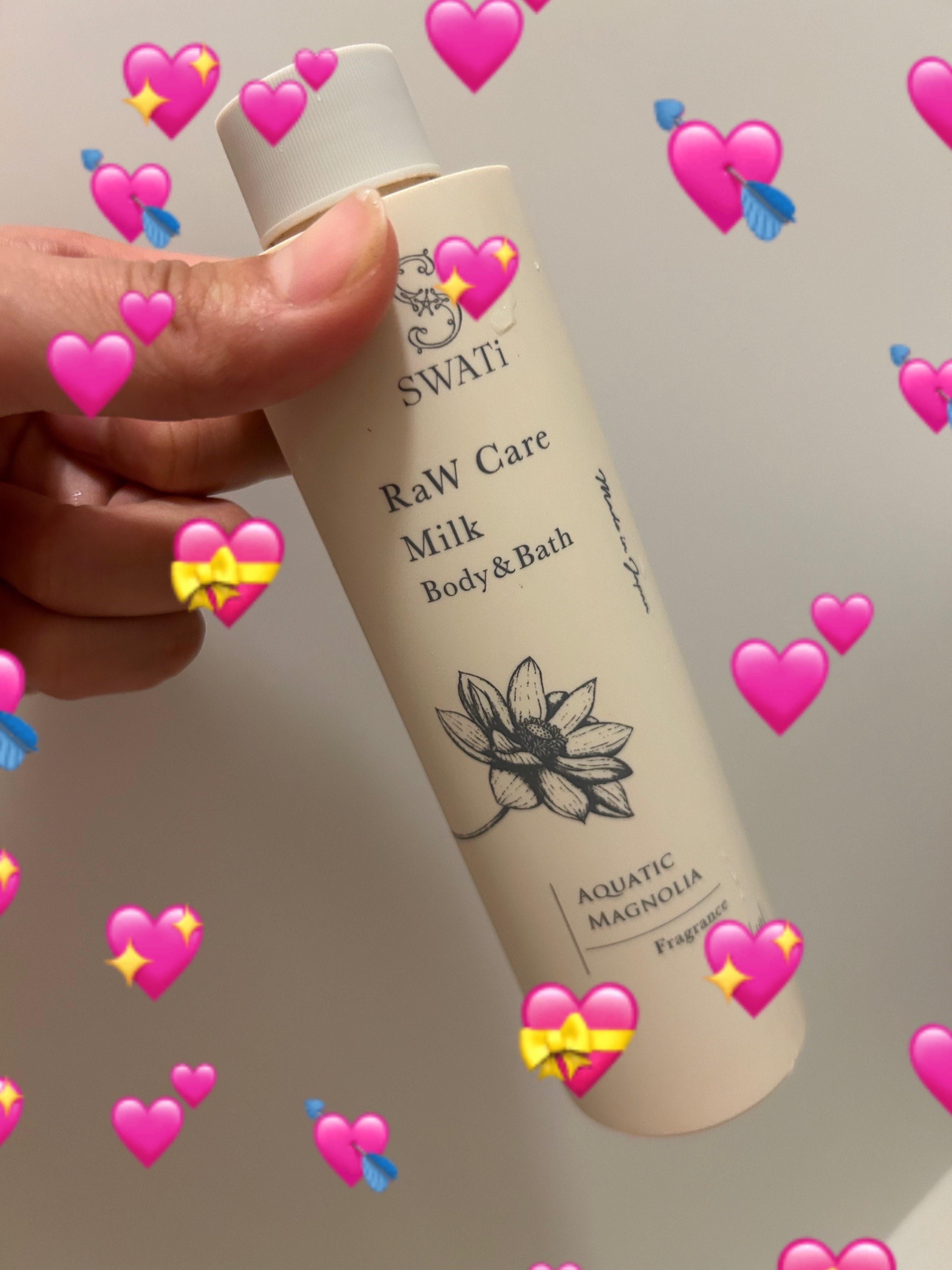 RaW Care Milk Body&Bath/SWATi MARBLe/ボディミルクを使ったクチコミ（1枚目）