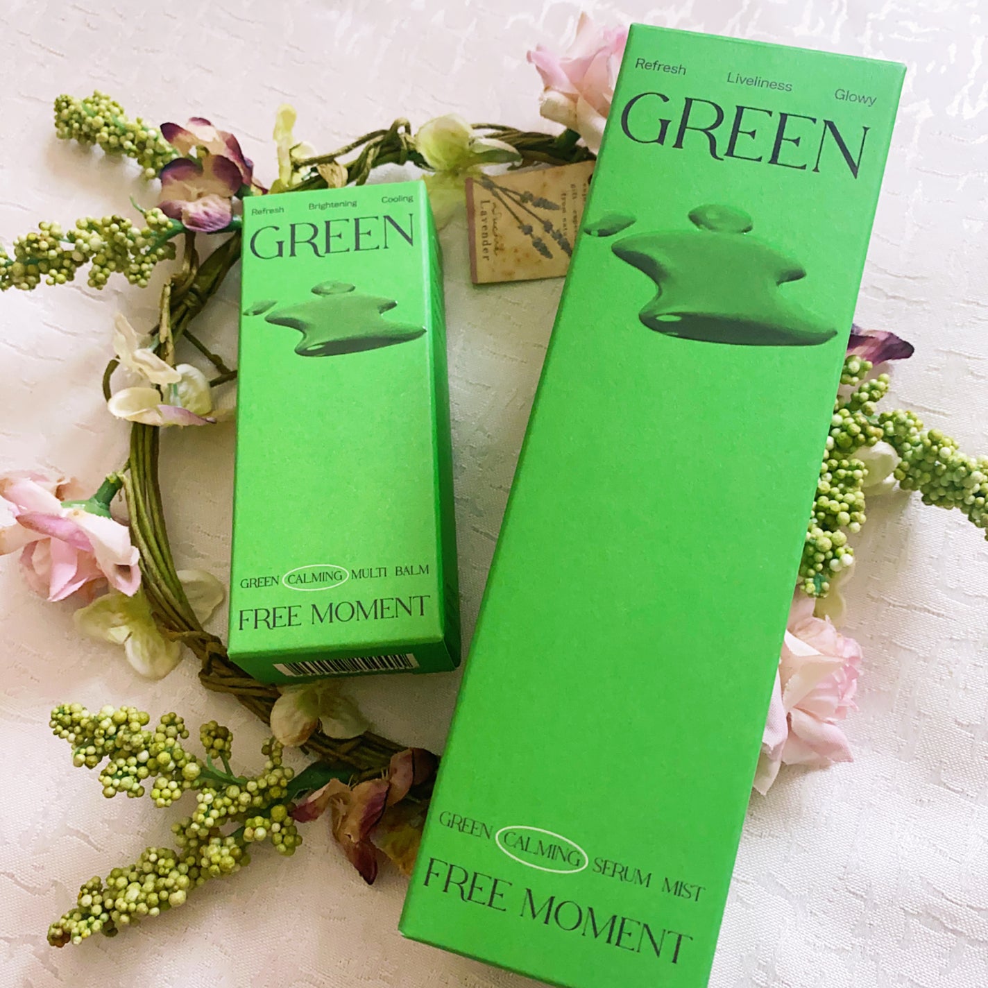 グリーンカーミングセラムミスト/Free Moment /ミスト状化粧水を使ったクチコミ(9枚目)