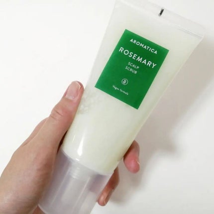 ローズマリー スカルプ スクラブ/AROMATICA/ヘッドスクラブを使ったクチコミ(2枚目)