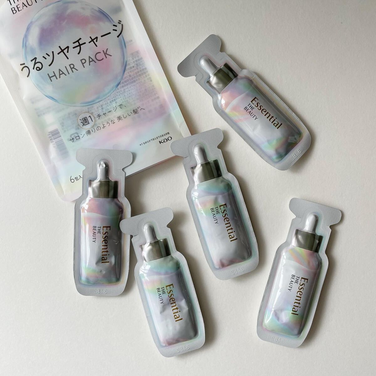 ザビューティ うるツヤチャージヘアパック/エッセンシャル/ヘアマスク・ヘアパックを使ったクチコミ（1枚目）