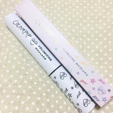 ColourPop  BFF ボリューマイズ マスカラのクチコミ「[colour pop] BFF MASCARA

カラーはBLACK ON BLACK
水や.....」（1枚目）