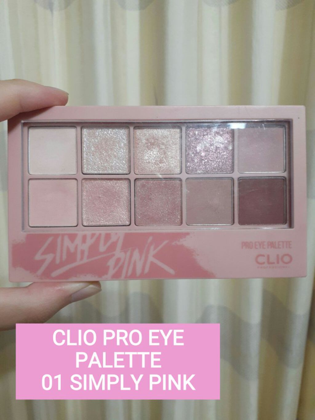 プロ アイ パレット/CLIO/アイシャドウパレットを使ったクチコミ（1枚目）