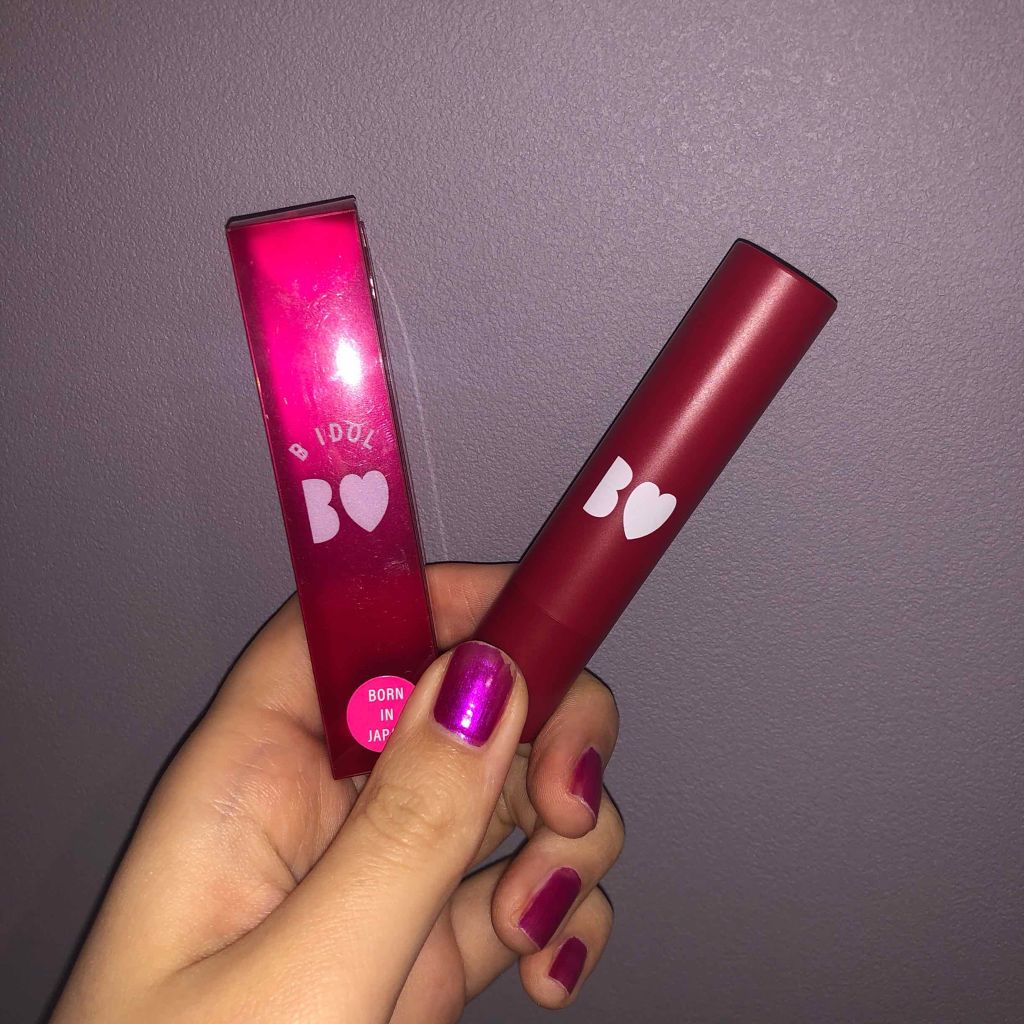 つやぷるリップR/b idol/口紅を使ったクチコミ（2枚目）