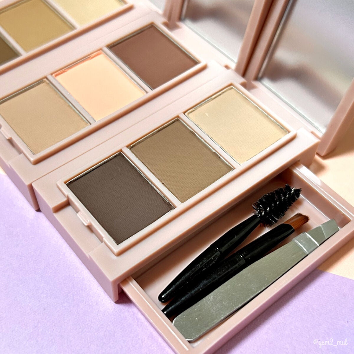 frunflynn マルチパーフェクター アイブロウキット/frunflynn/パウダーアイブロウを使ったクチコミ(7枚目)