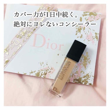 🍰 Dior
ディオールスキン
フォーエバー スキン コレクト コンシーラー
2N

¥ 4,620 （including tax）

ずっとザセムのコンシーラーを使っていましたが、ヨレが気になってこの