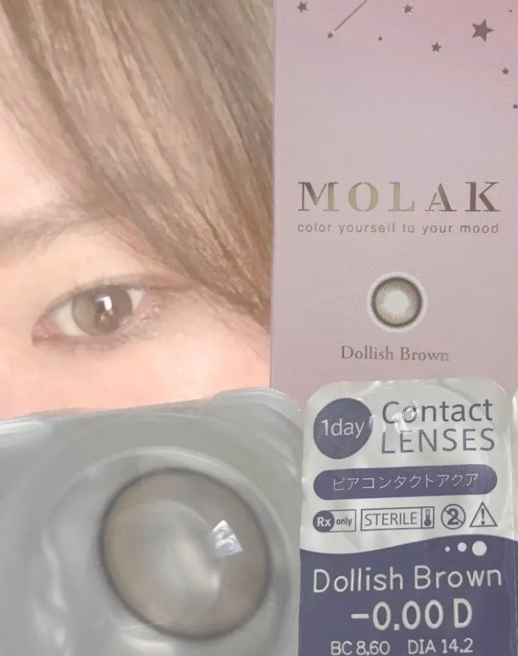 MOLAK 1day/MOLAK/ワンデー(1DAY)カラコンを使ったクチコミ(1枚目)
