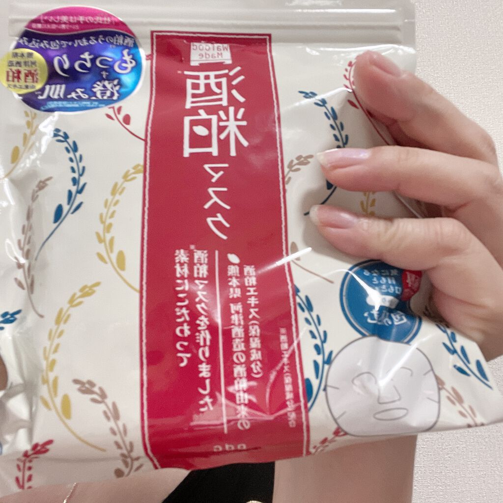ワフードメイド 酒粕マスク/pdc/シートマスク・パックを使ったクチコミ(1枚目)