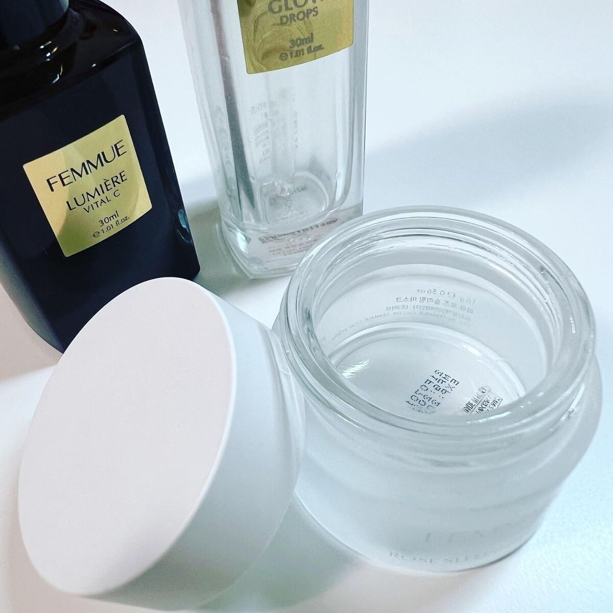 ローズウォーター スリーピングマスク/FEMMUE/フェイスクリームを使ったクチコミ（2枚目）