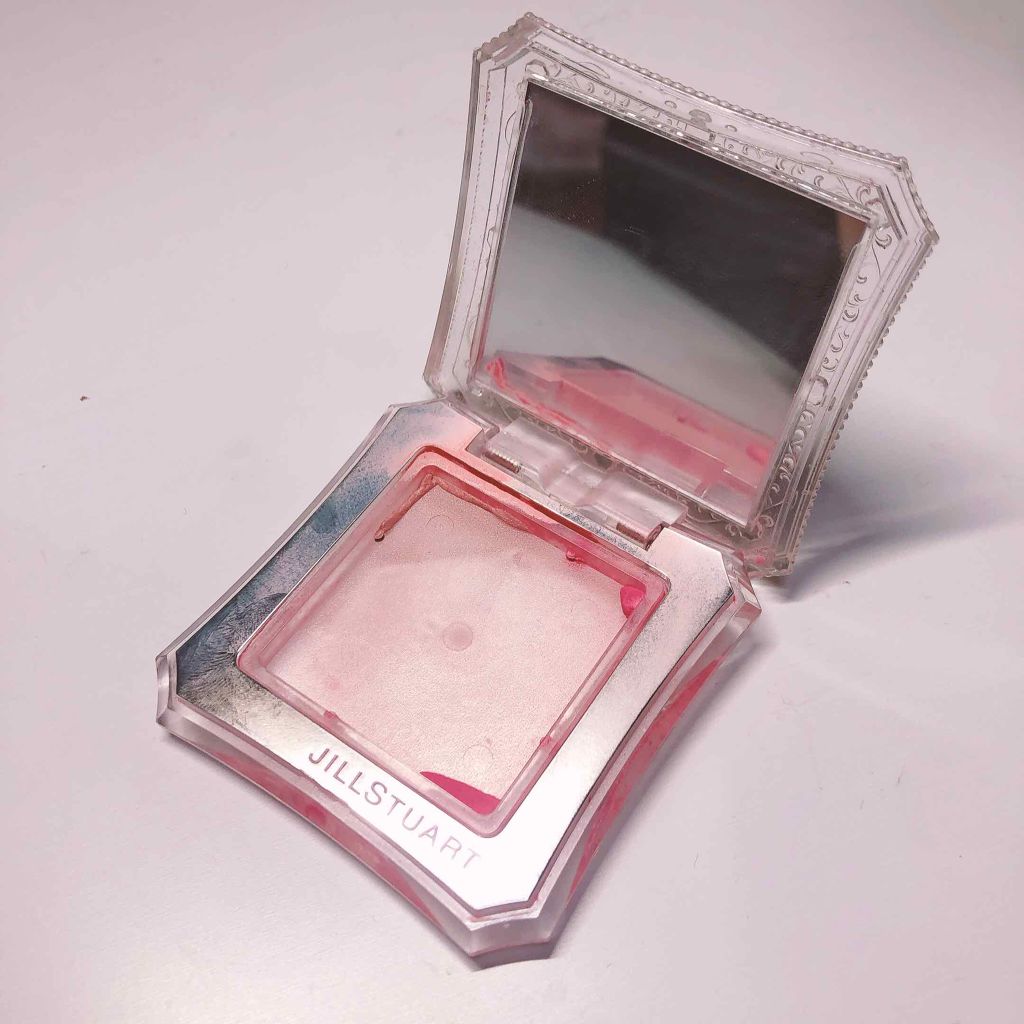 レイヤーブラッシュ コンパクト 02 pop sorbet/JILL STUART/パウダーチークを使ったクチコミ（2枚目）