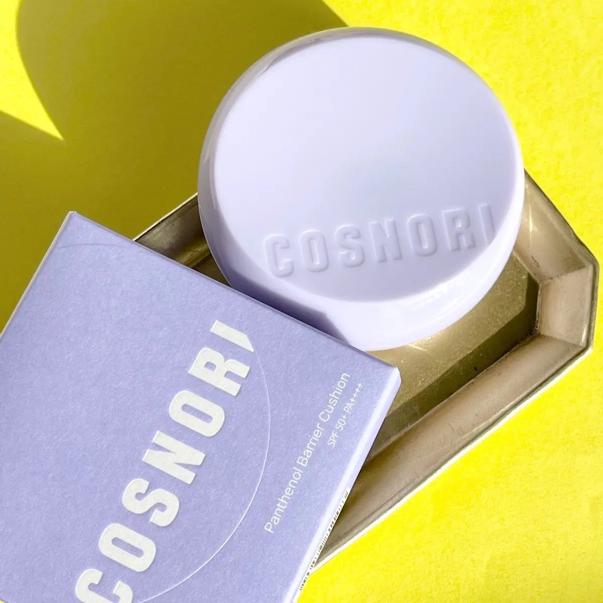 パンテノールバリアクッション/COSNORI/クッションファンデーションを使ったクチコミ(1枚目)