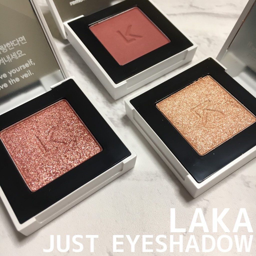 ジャストアイシャドウ/Laka/単色アイシャドウを使ったクチコミ（2枚目）
