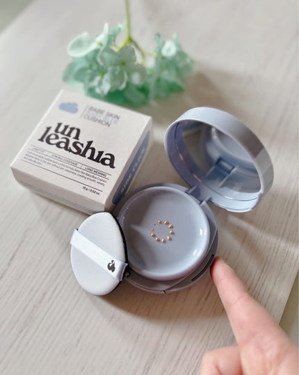 ベイブスキンベイビーブルークッション/unleashia/クッションファンデーションを使ったクチコミ(4枚目)