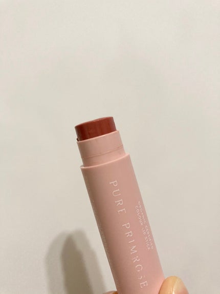 カラーリップスティック ピュアプリムローズ/アルジェラン/リップクリームを使ったクチコミ(2枚目)