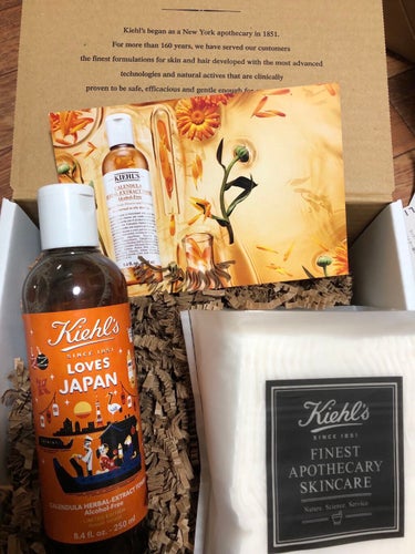 キールズ ハーバル トナー CL アルコールフリー/Kiehl's/化粧水を使ったクチコミ（1枚目）