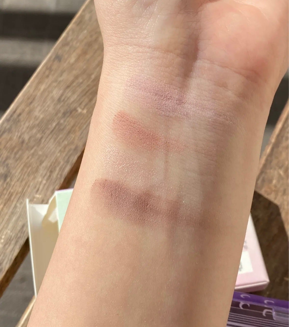 プレイカラーアイズミニ リプレイコレクション/ETUDE/アイシャドウパレットを使ったクチコミ(2枚目)