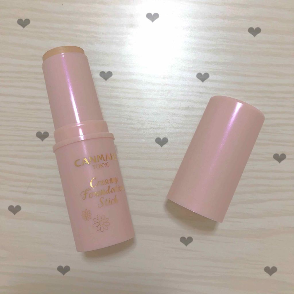 クリーミーファンデーションスティック/キャンメイク/その他ファンデーションを使ったクチコミ(1枚目)