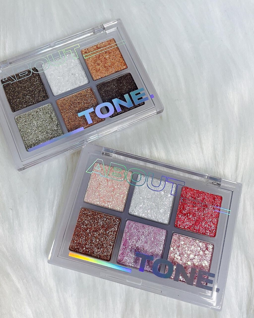 オーマイグリッターポップ/ABOUT TONE/アイシャドウパレットを使ったクチコミ(9枚目)