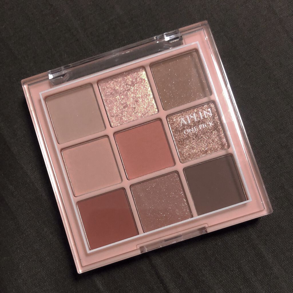 ワンピックアイシャドウパレット/APLIN/アイシャドウパレットを使ったクチコミ（2枚目）