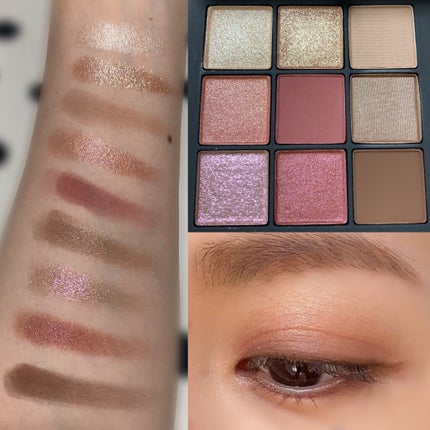 アンインヒビテッド アイシャドーパレット/NARS/アイシャドウパレットを使ったクチコミ(4枚目)