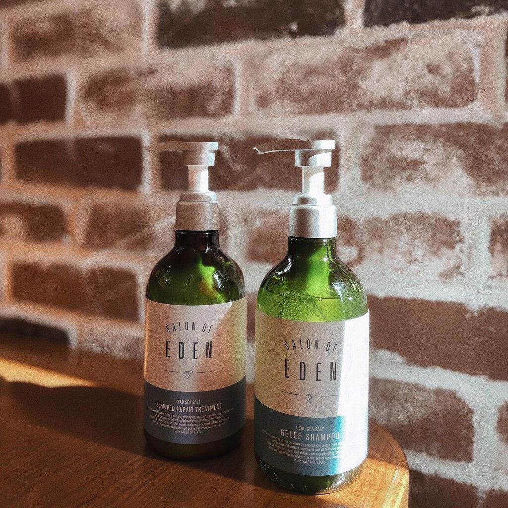 サロンオブエデン ジュレ シャンプー Ｍ／トリートメント Ｍ		/SALON OF EDEN/市販シャンプーを使ったクチコミ（1枚目）