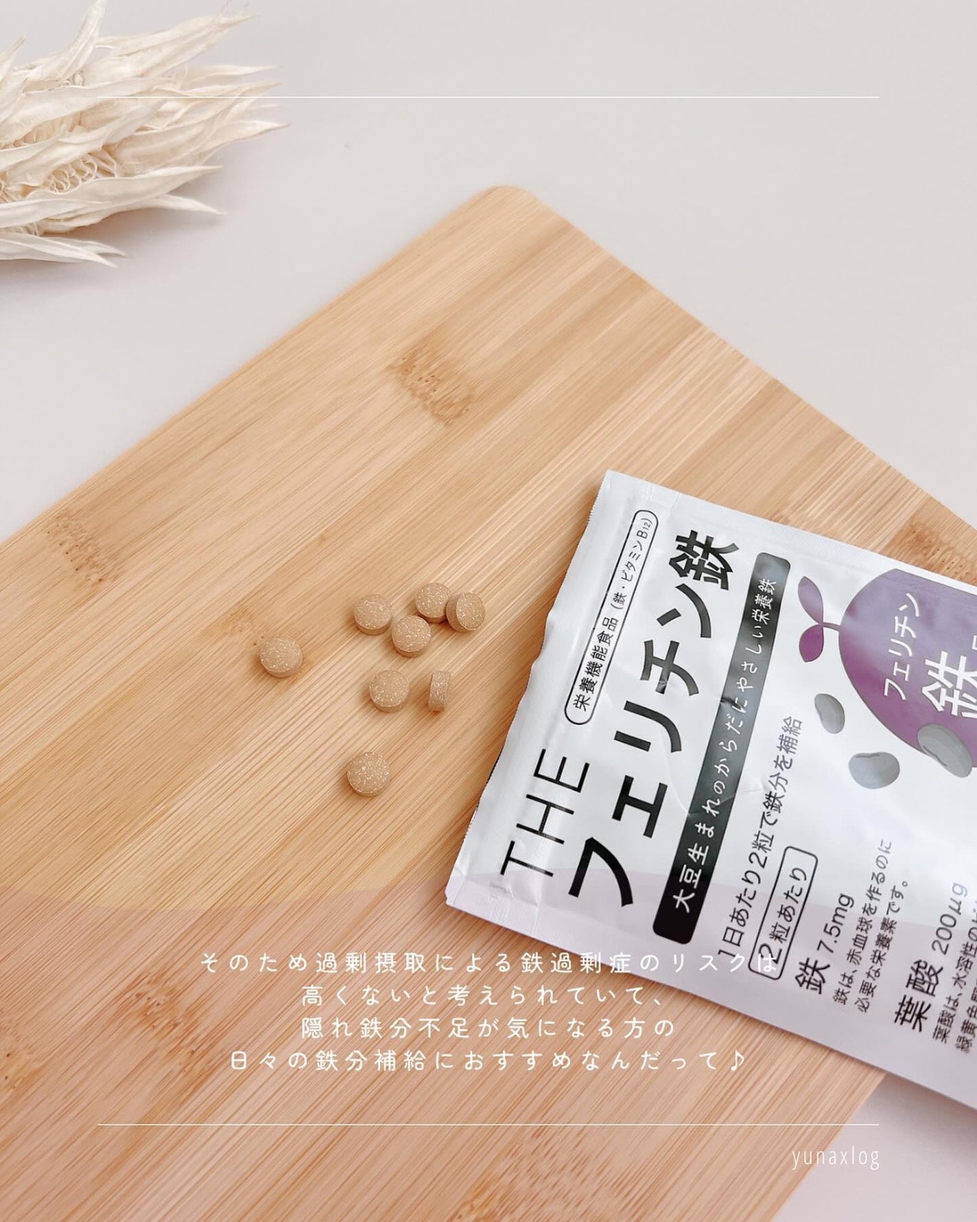 THEフェリチン鉄/武内製薬 THEシリーズ/健康サプリメントを使ったクチコミ(3枚目)