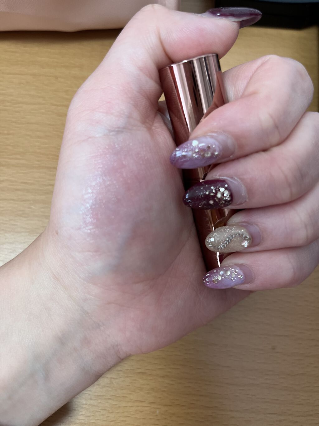 メルティールミナスルージュ（ティントタイプ） T06 サクラエンジェル/キャンメイク/リップティントを使ったクチコミ（3枚目）