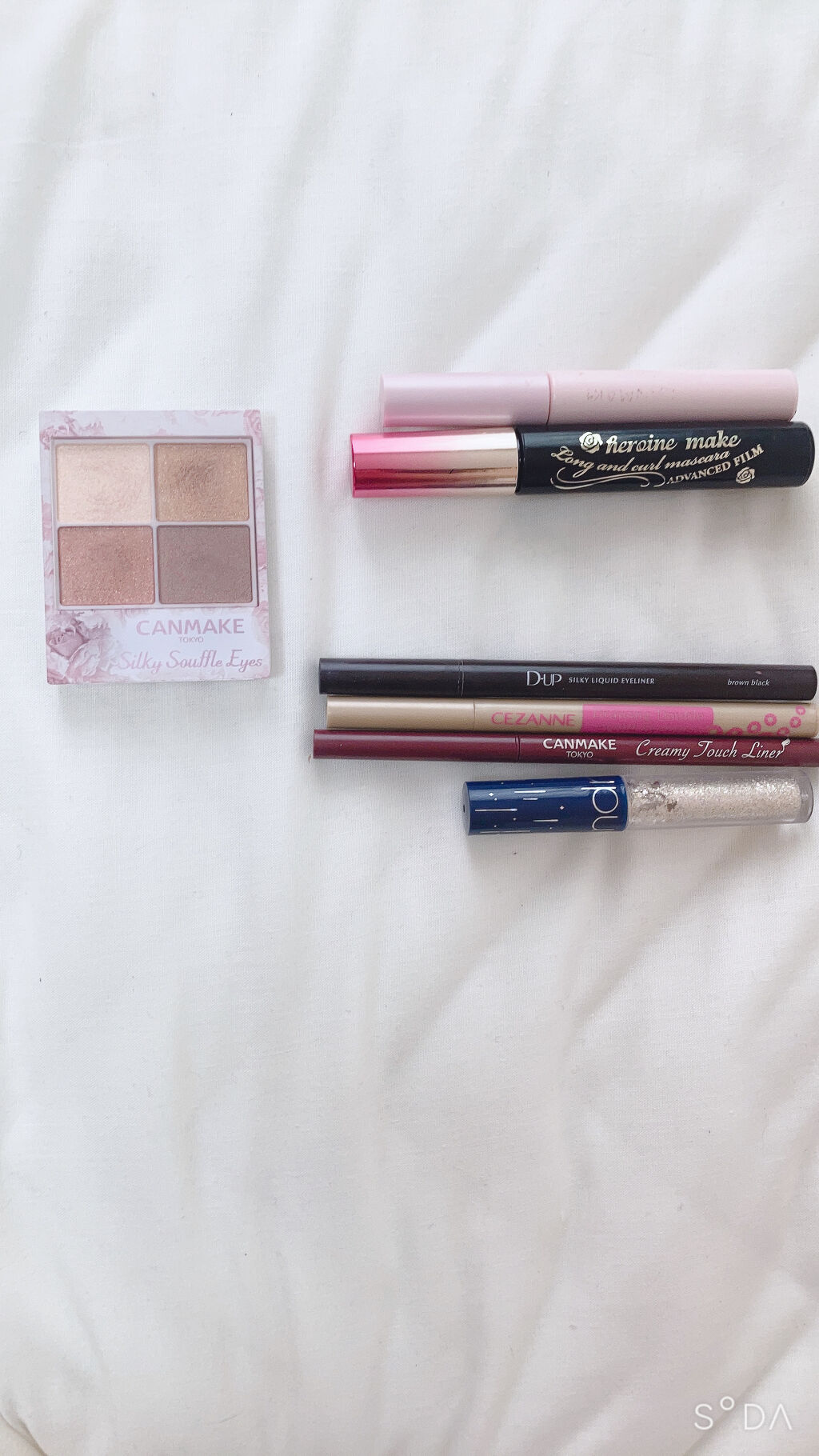 シルキースフレアイズ/キャンメイク/アイシャドウパレットを使ったクチコミ（2枚目）