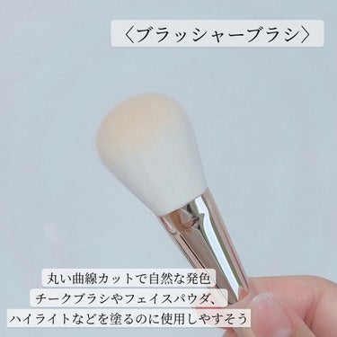 プロ プレイ メイクアップ ブラシ セット/CLIO/メイクブラシを使ったクチコミ（3枚目）