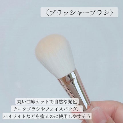 プロ プレイ メイクアップ ブラシ セット/CLIO/メイクブラシを使ったクチコミ(3枚目)