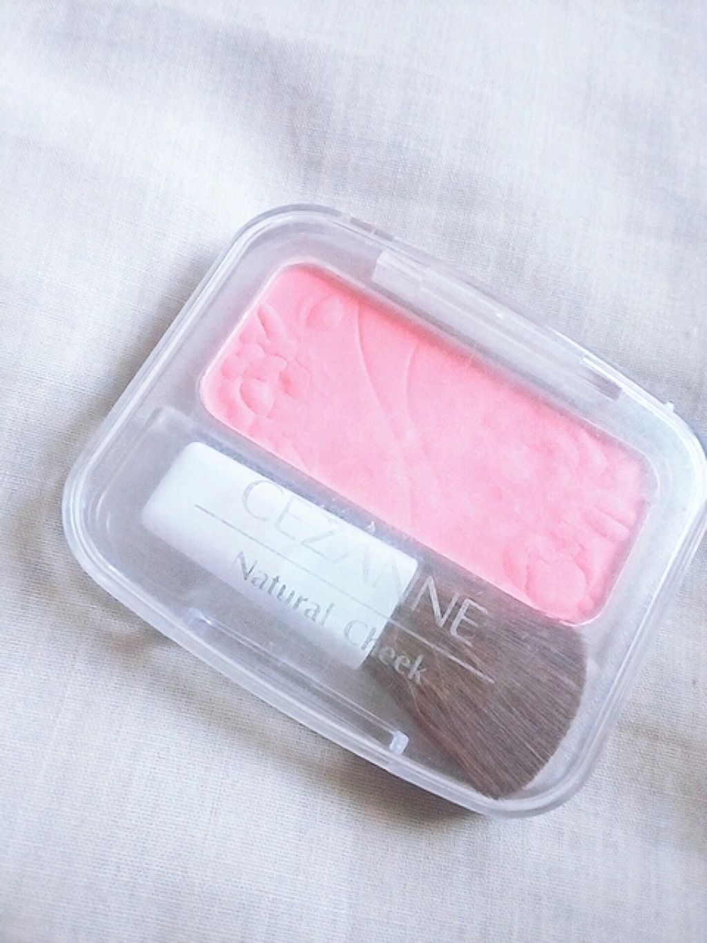 ナチュラル チークN/CEZANNE/パウダーチークを使ったクチコミ（1枚目）