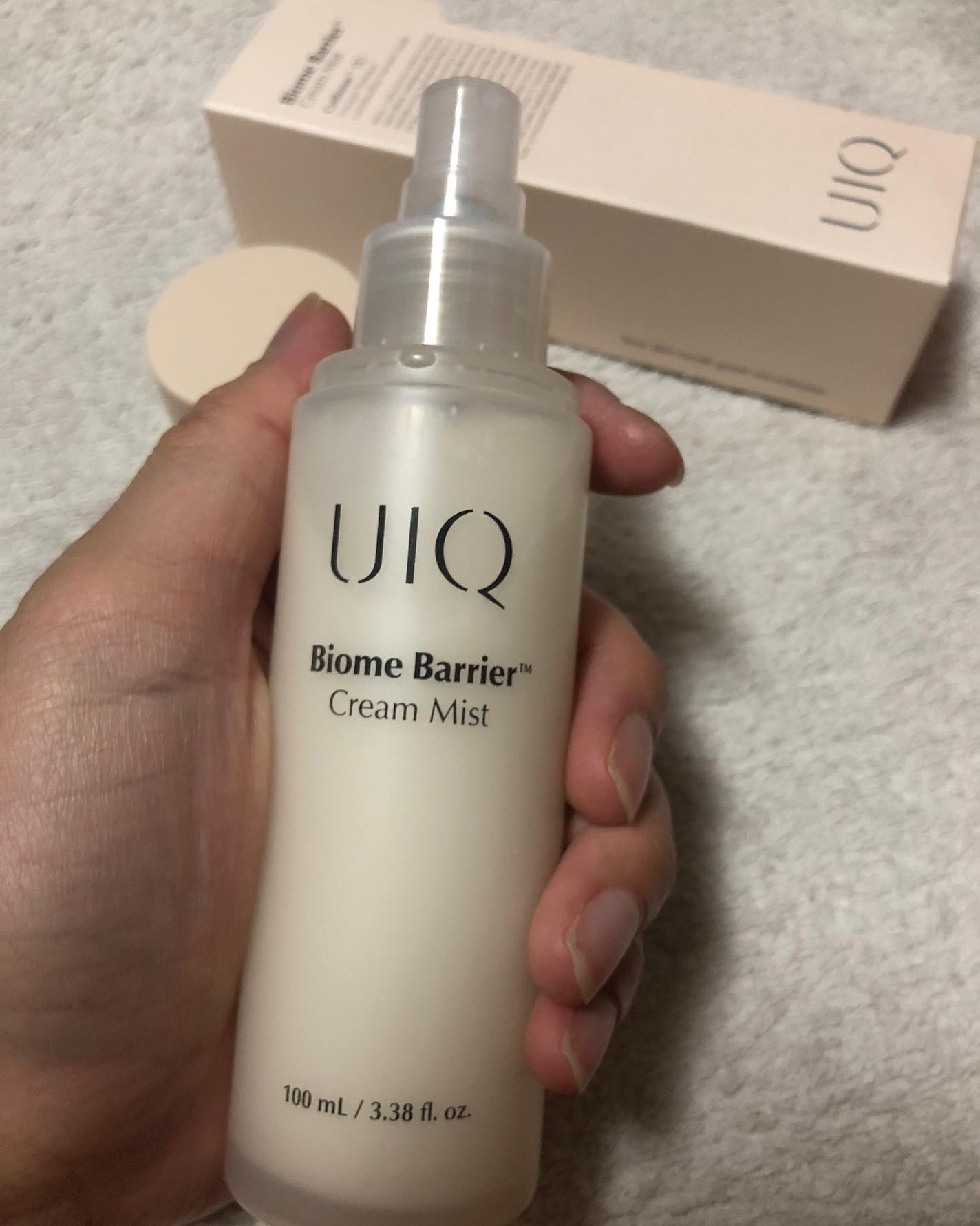 バイオームバリア クリームミスト/UIQ/ミスト状化粧水を使ったクチコミ(3枚目)