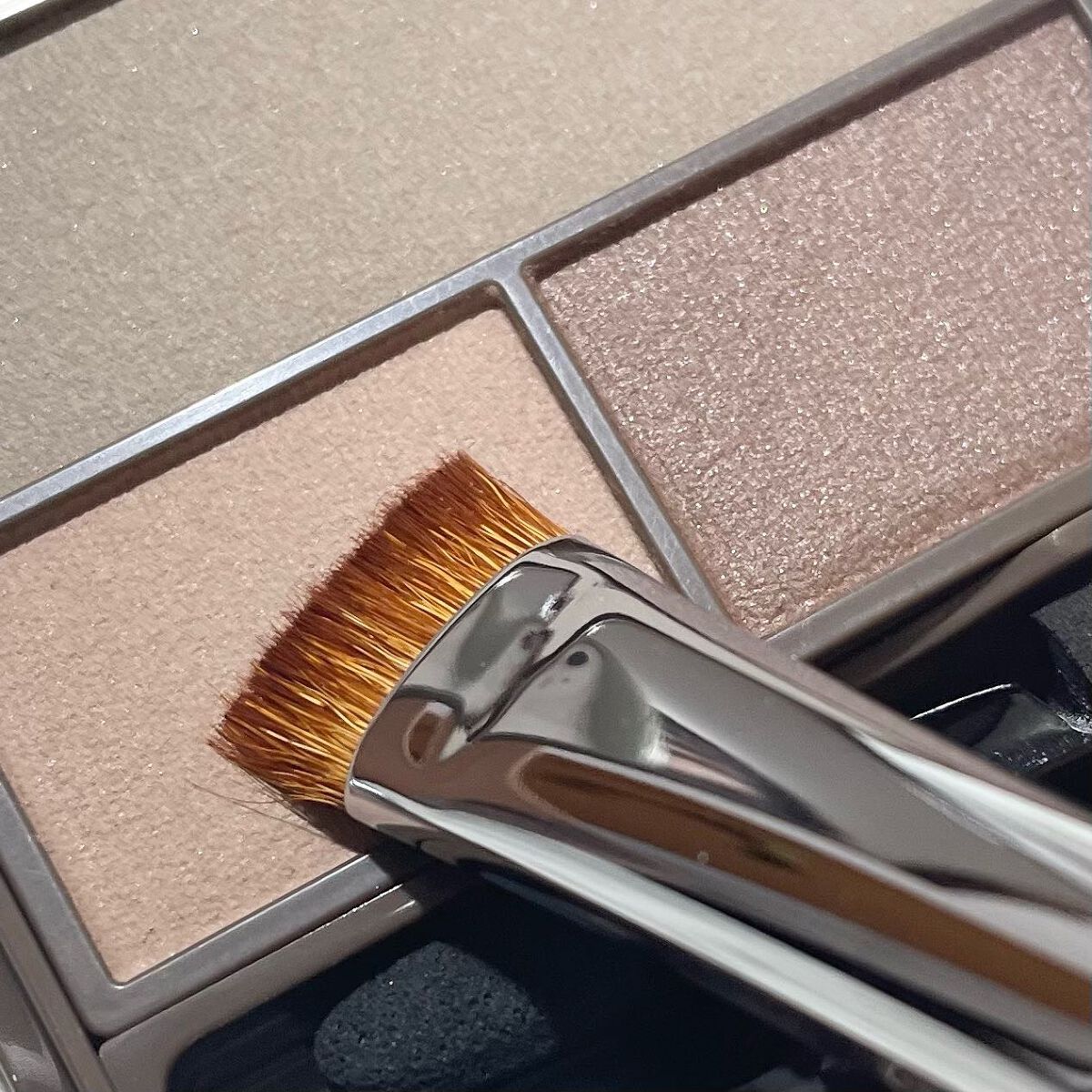 平行眉ブラシ　熊野筆/WHOMEE/メイクブラシを使ったクチコミ（3枚目）