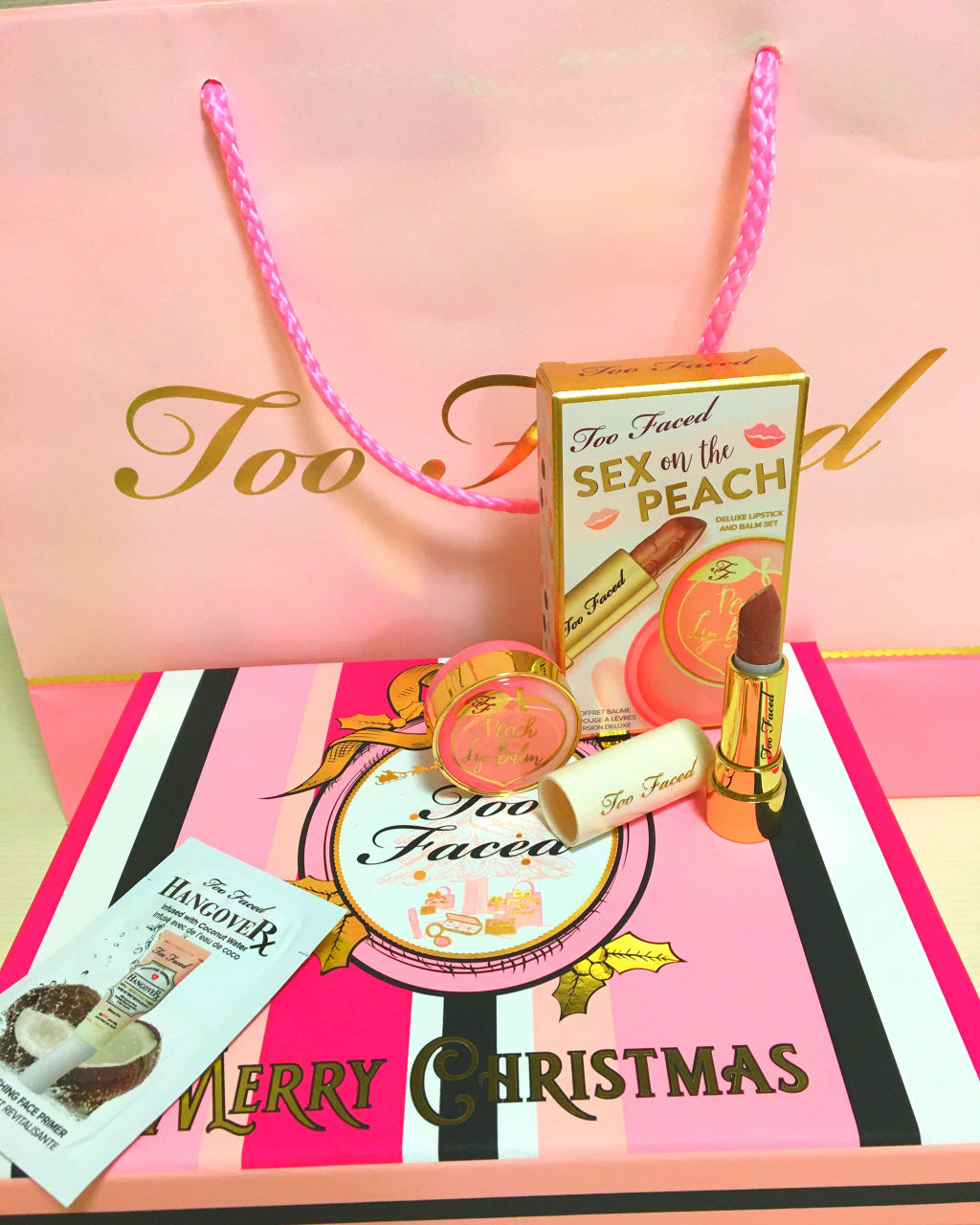 ピーチリップバーム モイスチャー/Too Faced/リップバームを使ったクチコミ（1枚目）