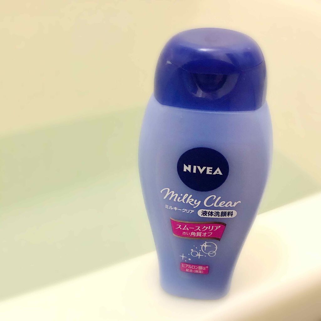 ニベア ミルキークリア洗顔料 スムースクリア/ニベア/洗顔フォームを使ったクチコミ(1枚目)