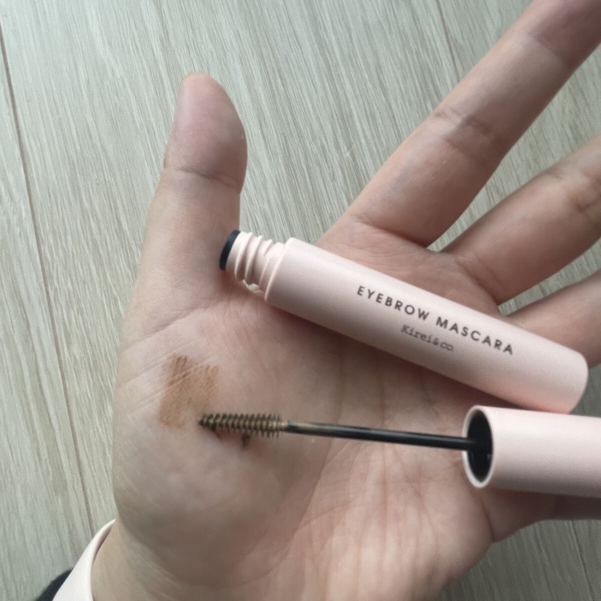 アイブロウマスカラ 03 ナチュラルブラウン/Kirei&co./眉マスカラを使ったクチコミ（3枚目）