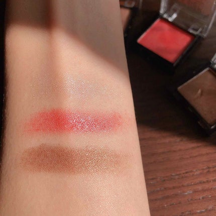 UR GLAM POWDER EYESHADOW シェルピンク〈ブルーラメ〉/U R GLAM/単色アイシャドウを使ったクチコミ(3枚目)