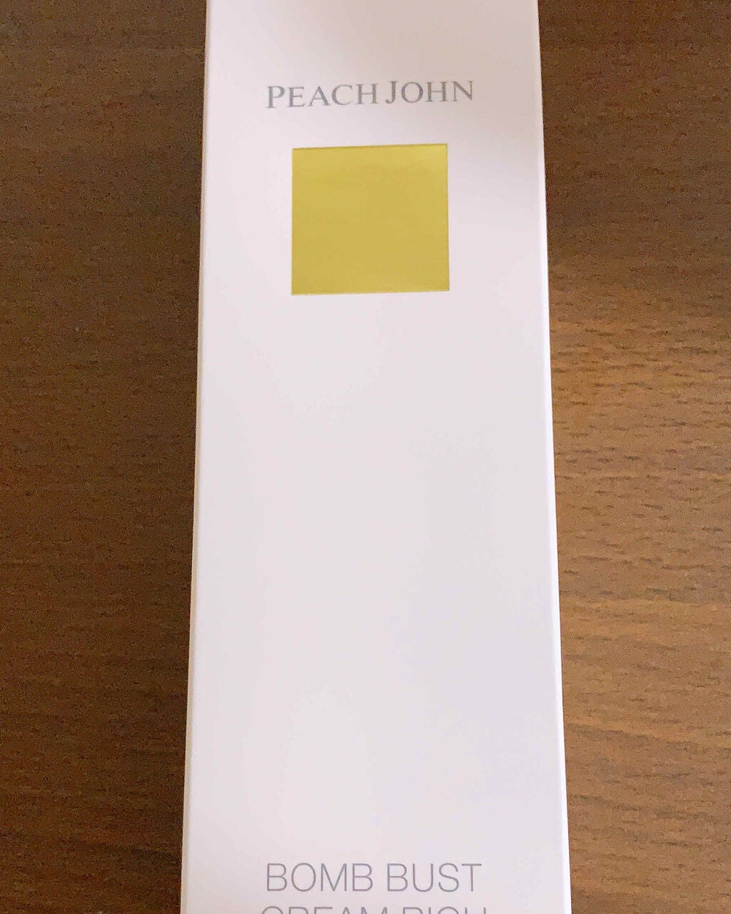 ボムバストクリーム リッチ/PEACH JOHN/バスト・ヒップケアを使ったクチコミ(1枚目)