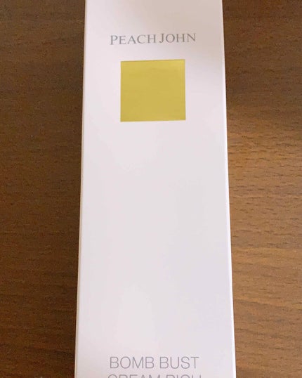ボムバストクリーム リッチ/PEACH JOHN/バスト・ヒップケアを使ったクチコミ(1枚目)