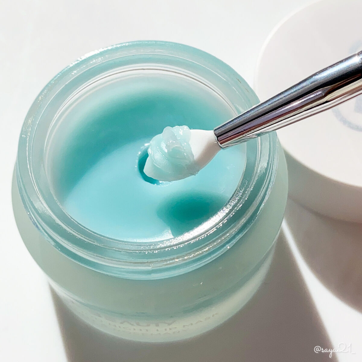 ユニコーングッドナイトリップマスク クールミント＆ローズマリー/SELF BEAUTY/リップマスクを使ったクチコミ（2枚目）