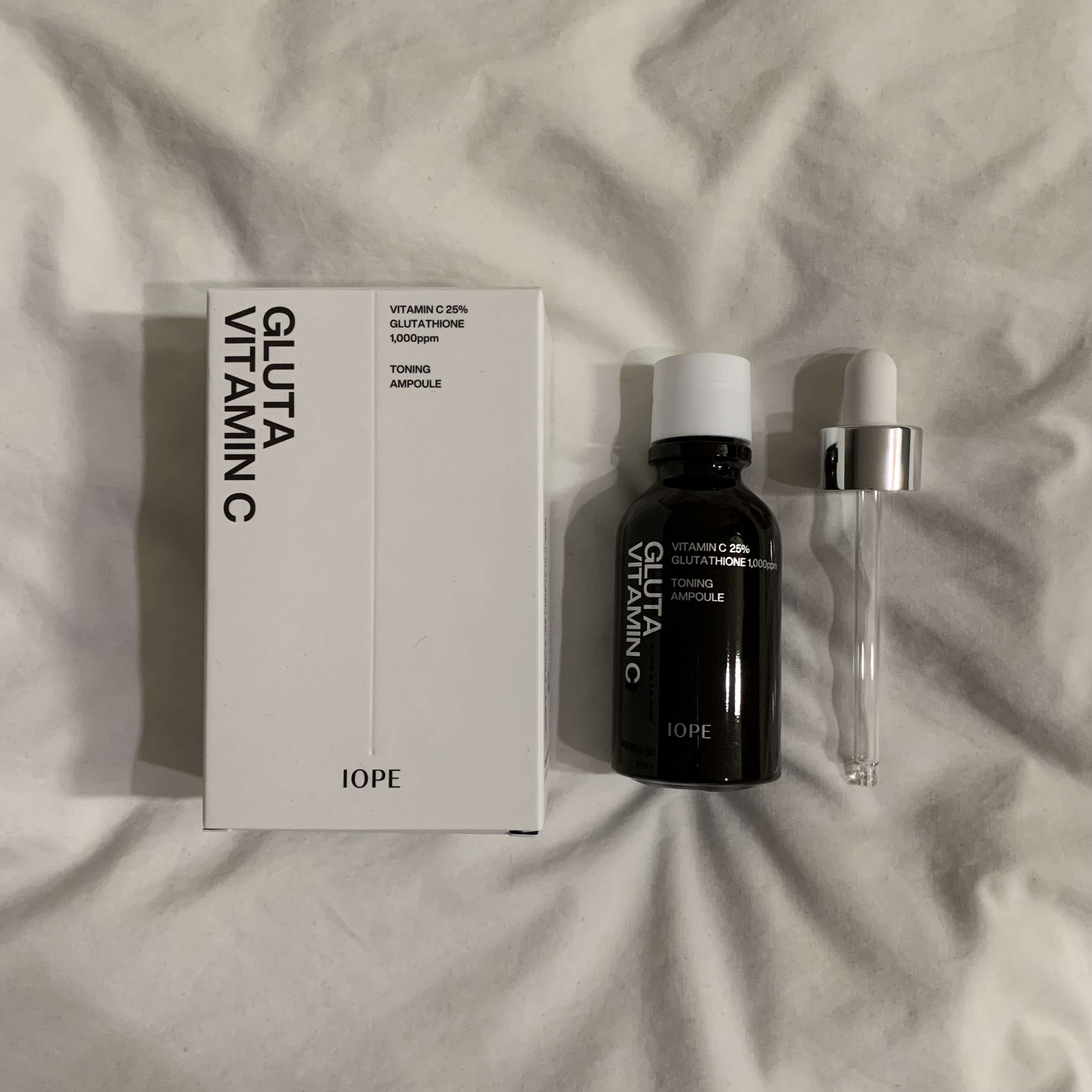 グルタ ビタミンC トーニング アンプル/IOPE/美容液を使ったクチコミ（1枚目）