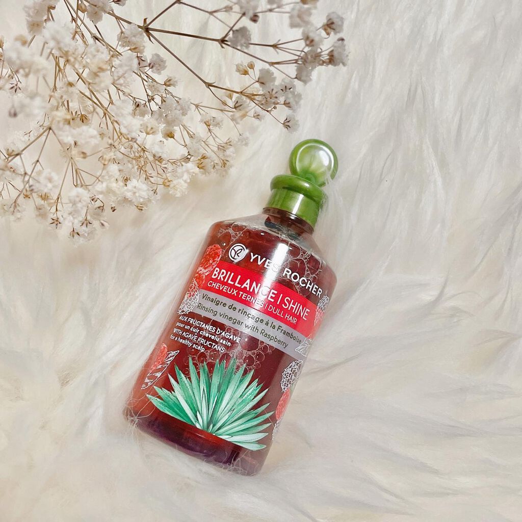 リンシングビネガー シルキーシャイン さらキララズベリー/イヴ・ロシェ/洗い流すヘアトリートメントを使ったクチコミ（1枚目）