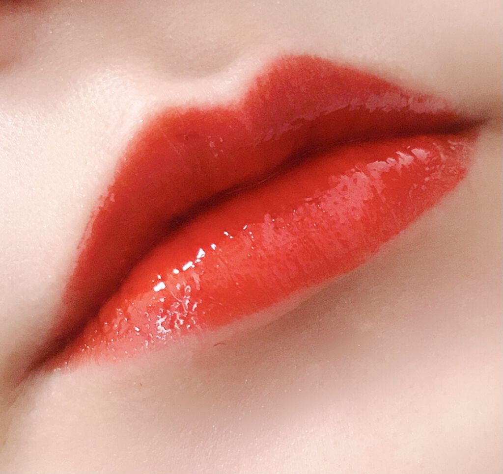 ホリカホリカ ハートクラッシュグローティントエアー/HOLIKA HOLIKA/リップティントを使ったクチコミ（2枚目）