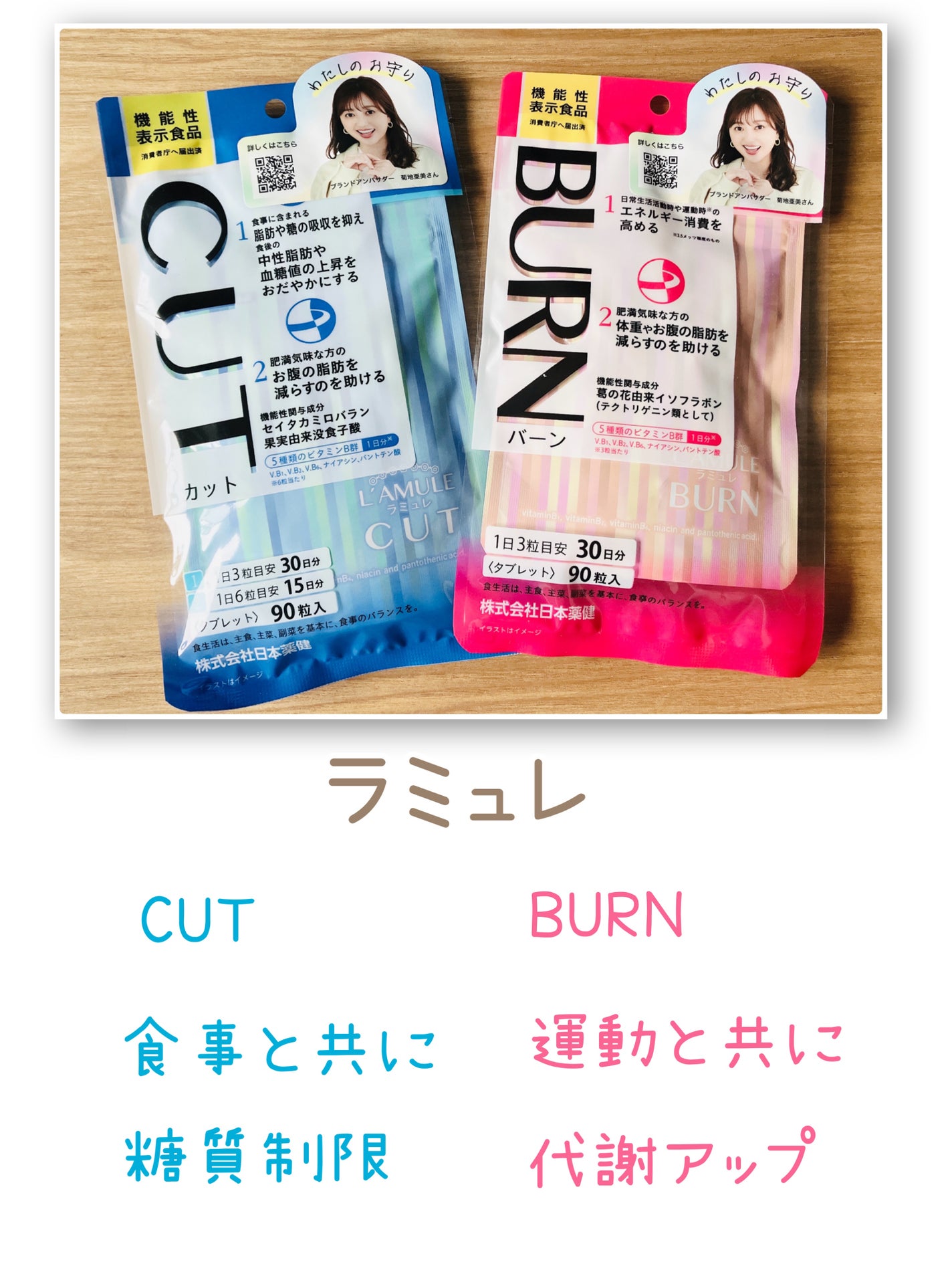 ラミュレ カット/日本薬健/ボディサプリメントを使ったクチコミ(1枚目)
