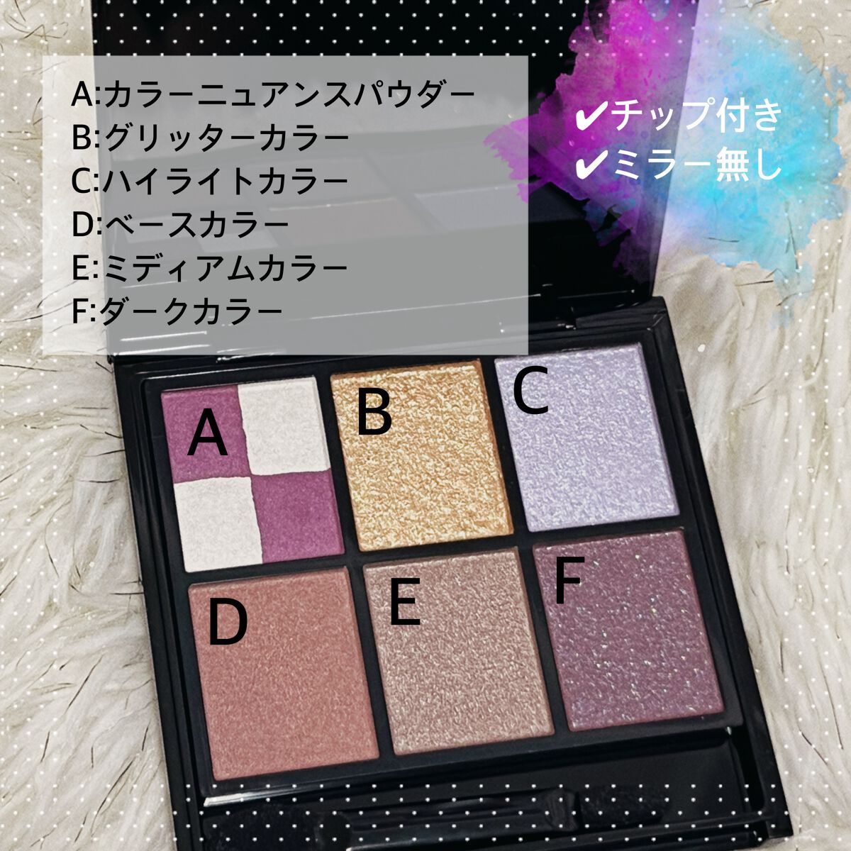 KATE 魂コレクション ブラウンレイヤーパレット EX-2 パープルブラウン系/KATE/アイシャドウパレットを使ったクチコミ（2枚目）