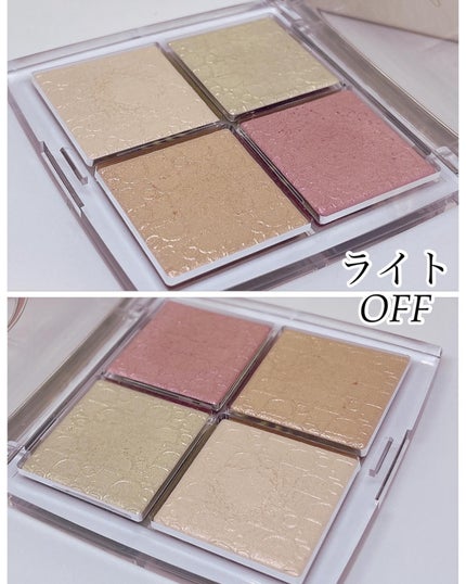 ディオール バックステージ フェイス グロウ パレット/Dior/ハイライトを使ったクチコミ(9枚目)