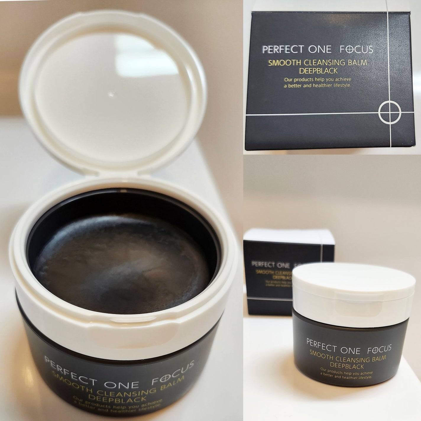 パーフェクトワンフォーカス スムースクレンジングバーム ディープブラック/PERFECT ONE FOCUS/クレンジングバームを使ったクチコミ(2枚目)