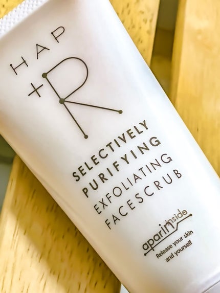 フェイススクラブ /HAP+R/スクラブ・ゴマージュを使ったクチコミ(4枚目)