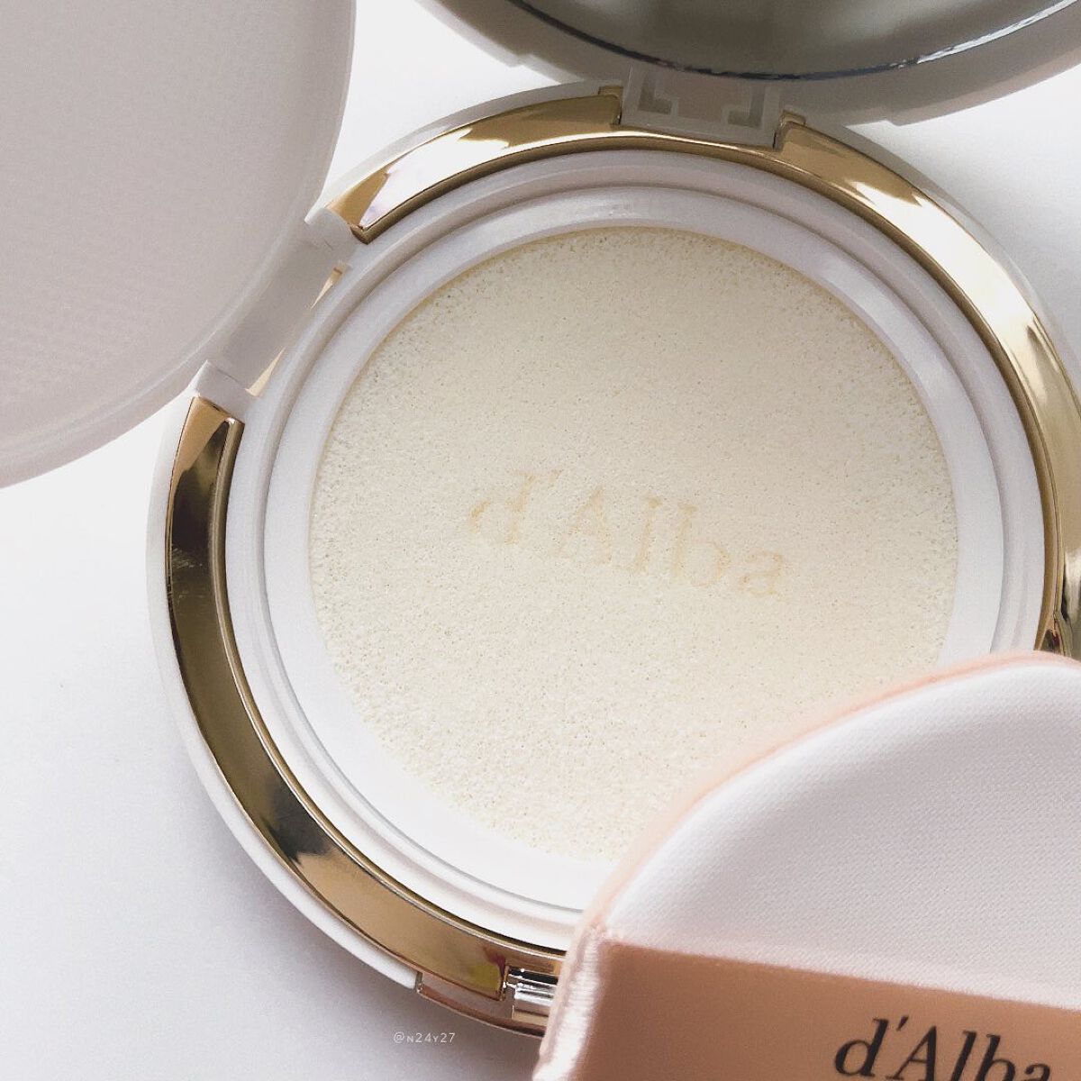 ウォータフルフレッシュサンクッション/ダルバ/日焼け止めローションを使ったクチコミ(3枚目)